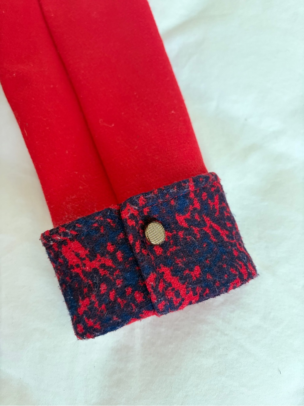 Urban Red Long-Sleeve Sheath Dress - Picture 3 of 6